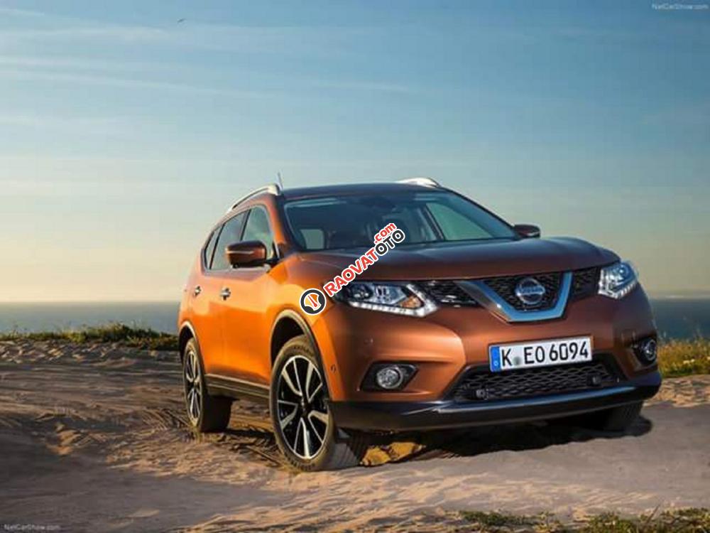 Bán xe Nissan X Trail 2018, màu vàng đồng, xe mới 100% giá cả tốt nhất Hà Nội, khuyến mại phụ kiện và tiền mặt-0