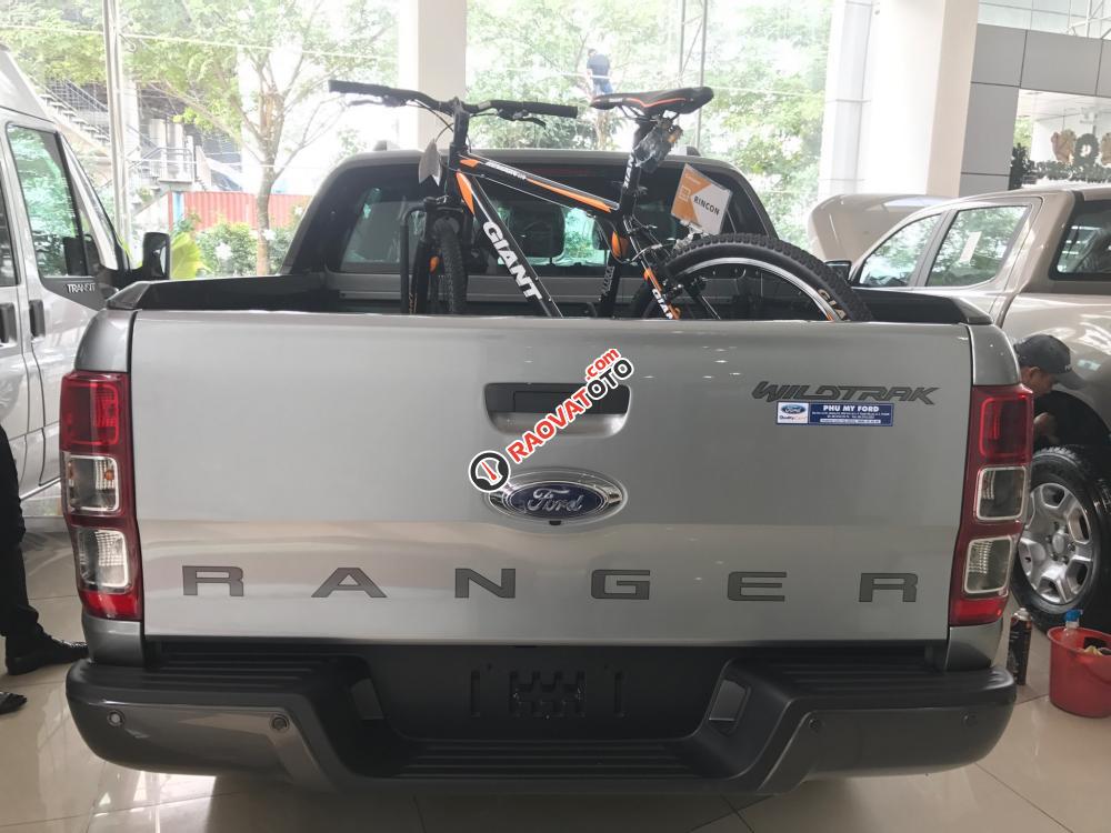 Bán Ford Ranger Wildtrak 3.2 Navigator, màu xám, nhập khẩu-2