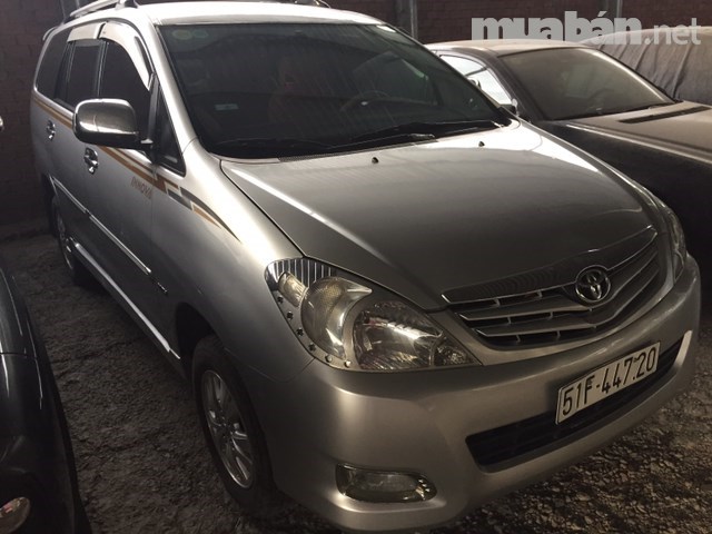 Bán Toyota Innova đời 2008, màu bạc, nhập khẩu chính hãng giá cạnh tranh-0