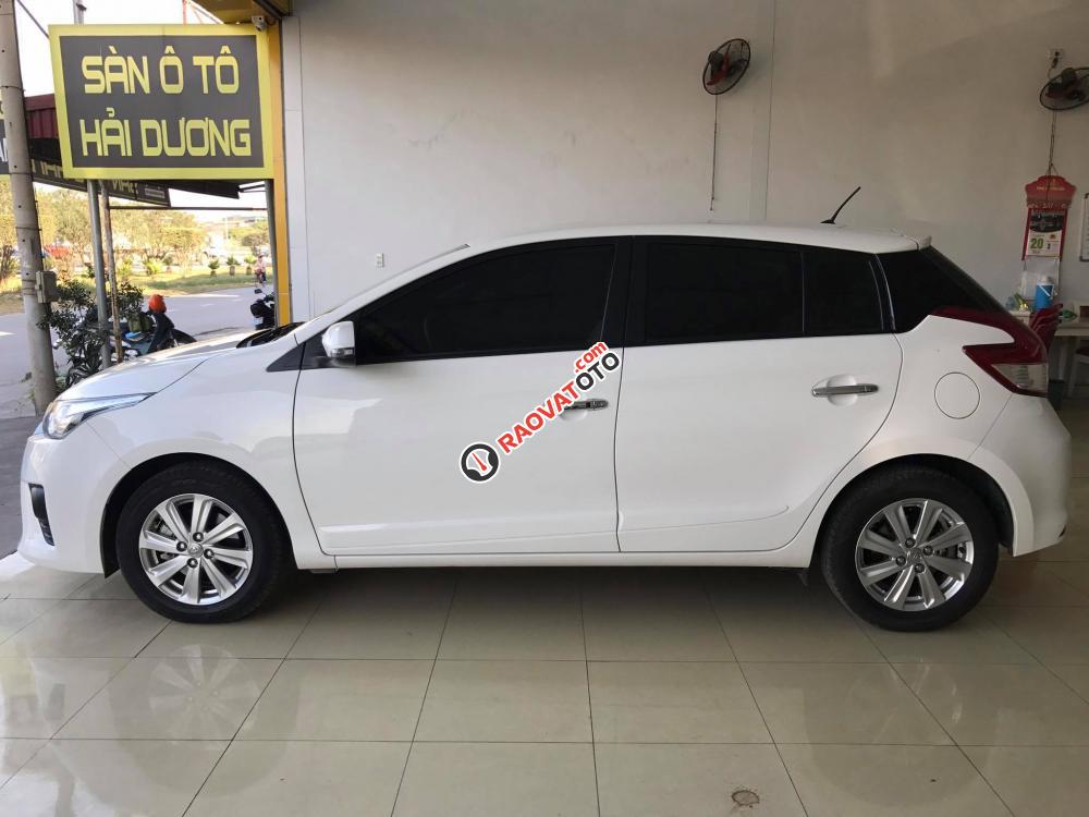 Toyota Yaris G nhập khẩu 8/2016, màu trắng, đi 1.4 vạn-4