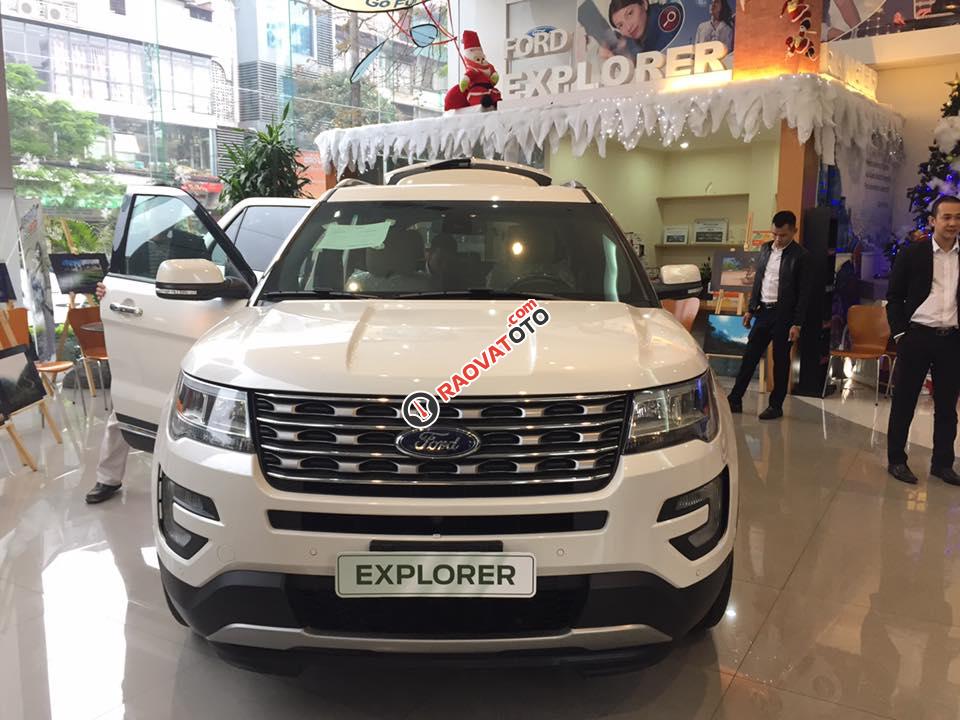 Ford Explorer Limited 2.3L Ecoboost 6AT 4WD 2017 đủ màu giao ngay, hỗ trợ trả góp NH 80%-14