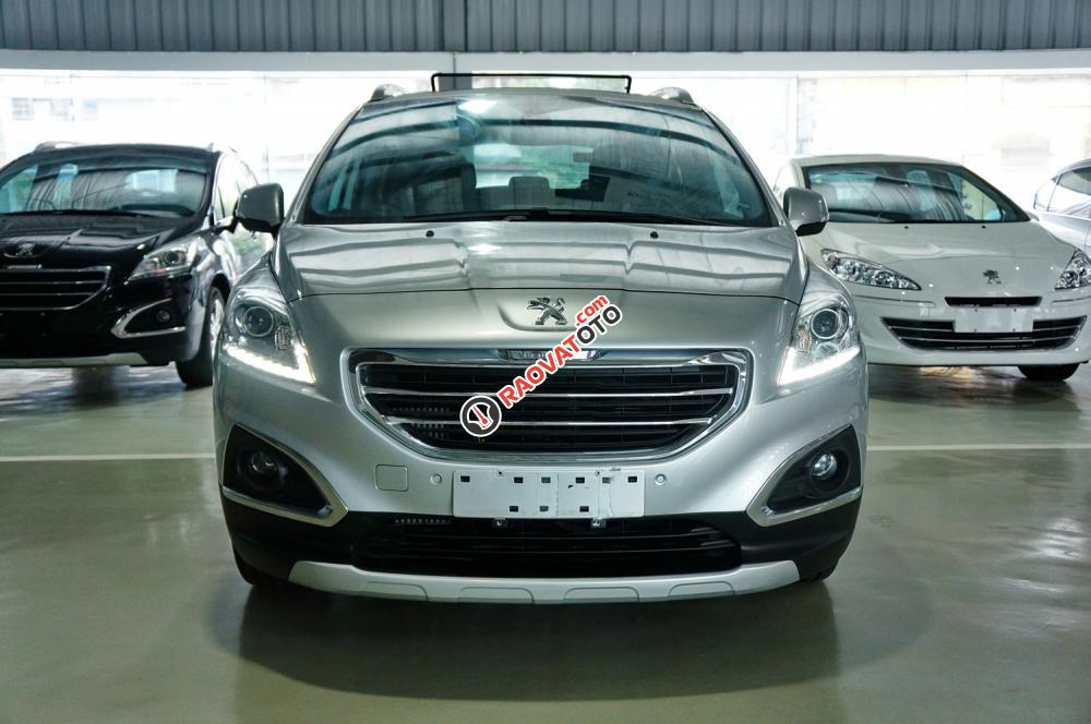 Peugeot Hải Phòng bán xe Peugeot 3008 bạc, giảm giá 50 tr, tặng bảo hiểm-1