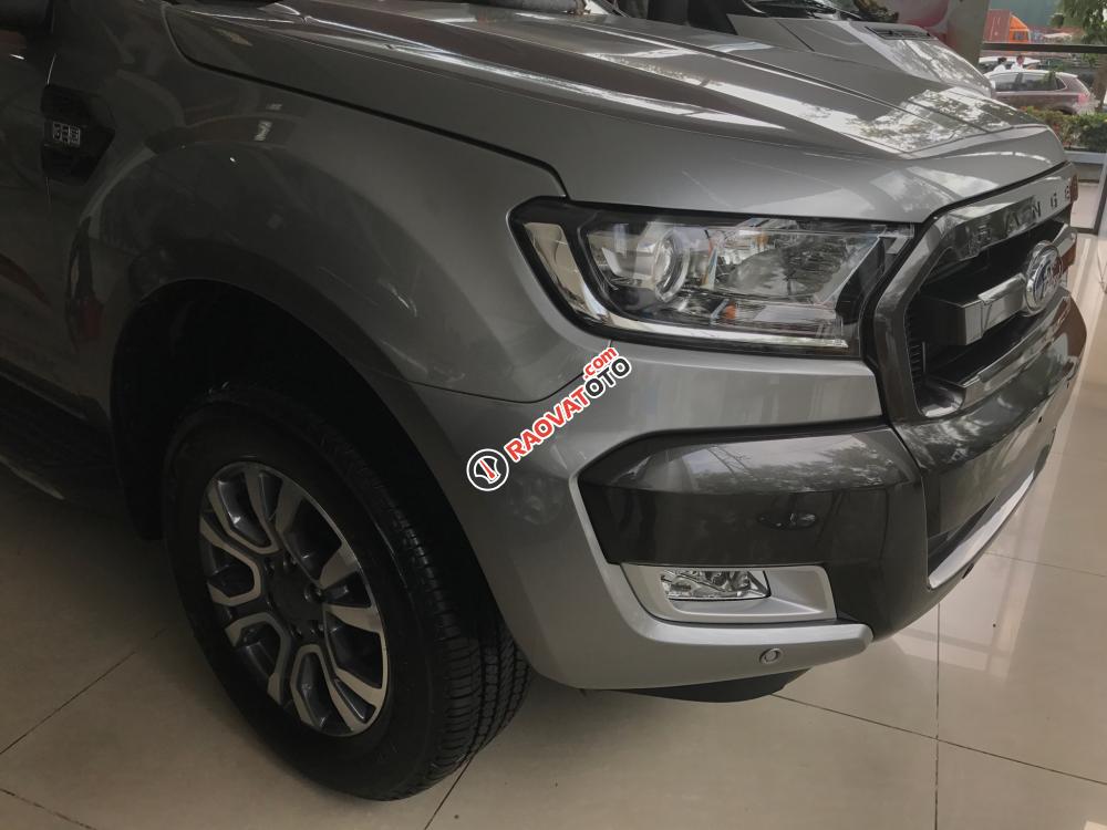 Bán Ford Ranger Wildtrak 3.2 Navigator, màu xám, nhập khẩu-1