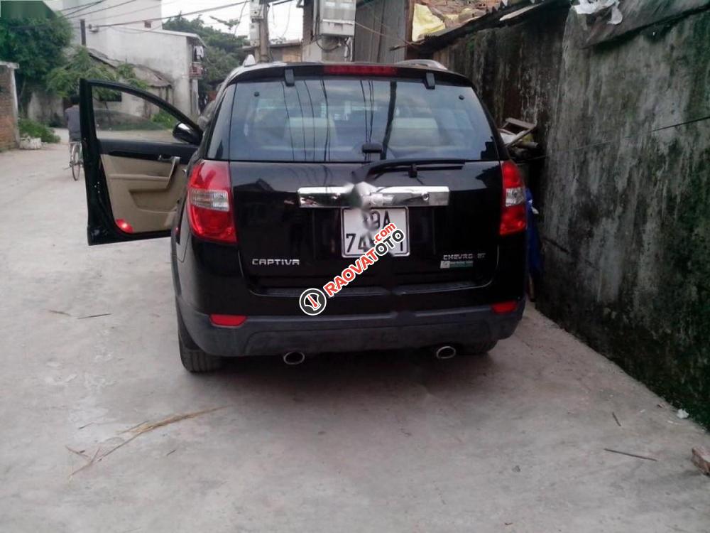 Bán xe Chevrolet Captiva đời 2007, màu đen số sàn-2