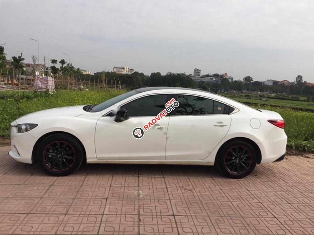 Bán Mazda 6 2.0 AT đời 2015, màu trắng chính chủ-5