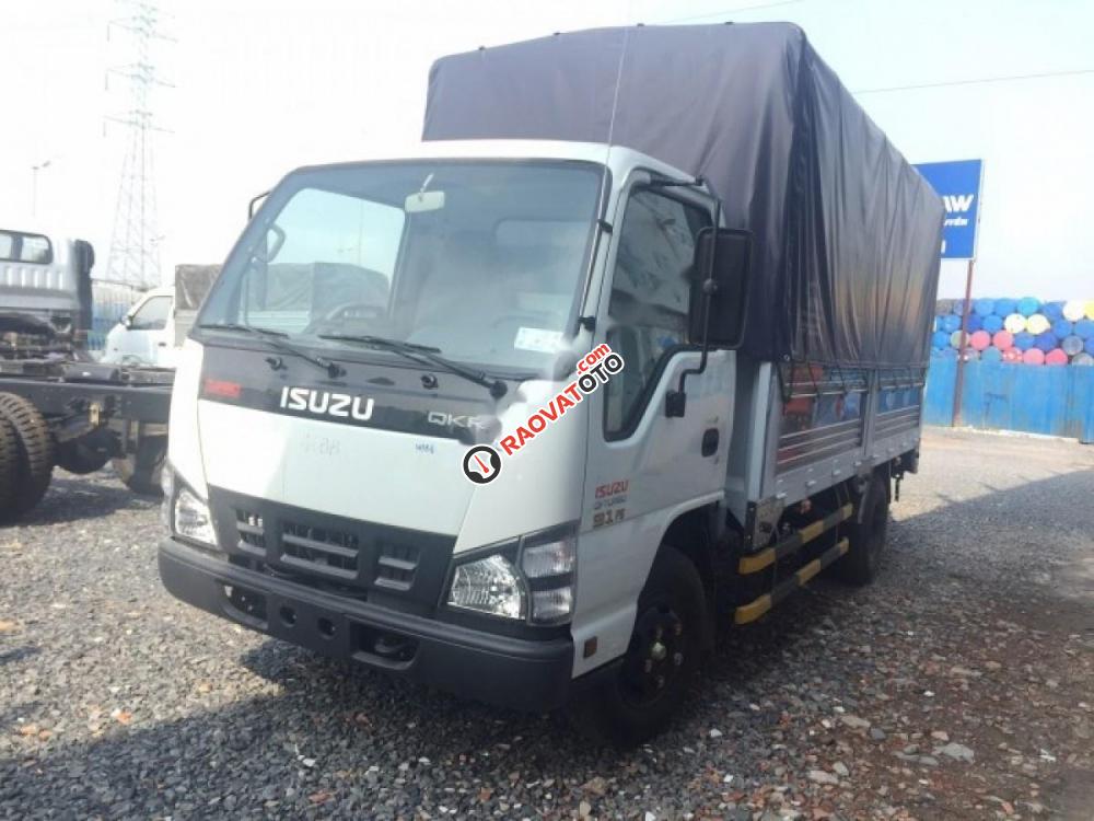 Bán Isuzu QKR 55H sản xuất 2017, màu trắng-2