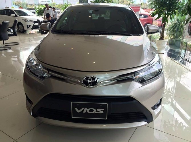 Bán ô tô Toyota Vios 1.5G đời 2017, màu bạc, nhập khẩu, giá tốt-3