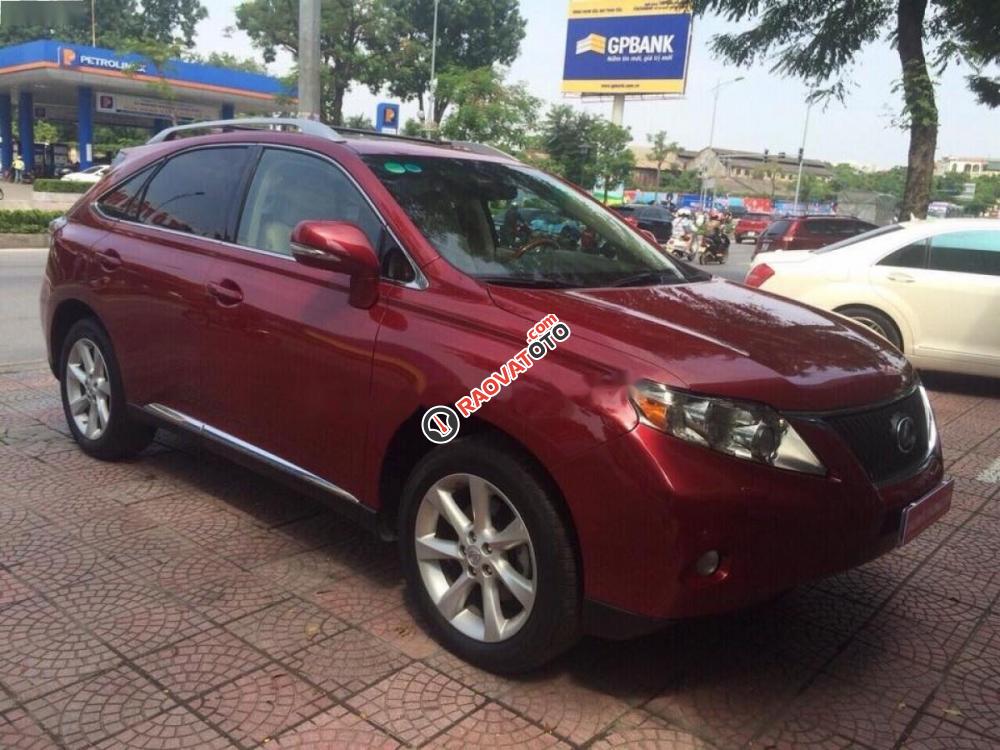 Bán ô tô Lexus RX 350 AWD đời 2010, màu đỏ, xe nhập xe gia đình-1