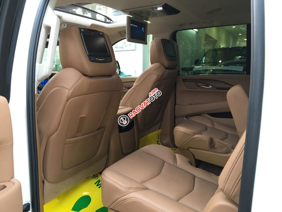 Cadillac Escalade ESV Premium 2016, màu trắng, xe nhập Mỹ, giá tốt nhất, giao ngay - LH: 0974.29.99.22-8