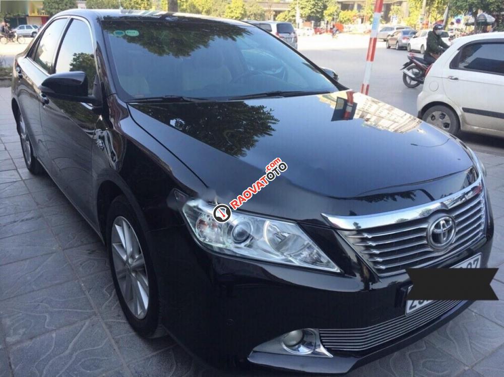 Cần bán lại xe Toyota Camry 2.5G năm 2012, màu đen số tự động-2