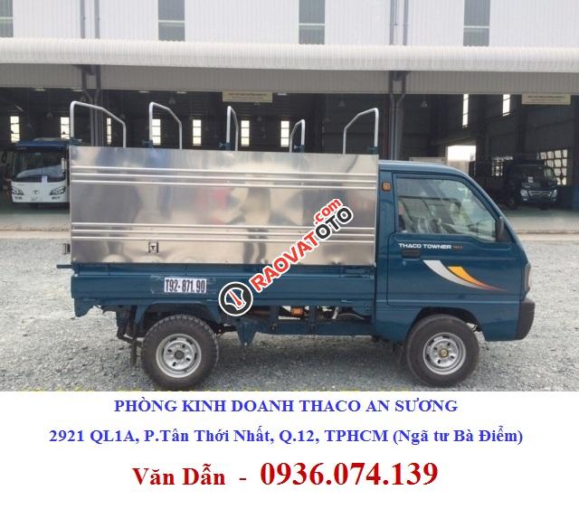 Bán xe tải nhỏ Thaco 900kg máy Suzuki giá tốt tại TPHCM - Hỗ trợ ra số và trả góp lãi suất thấp, liên hệ: 0936074139-2