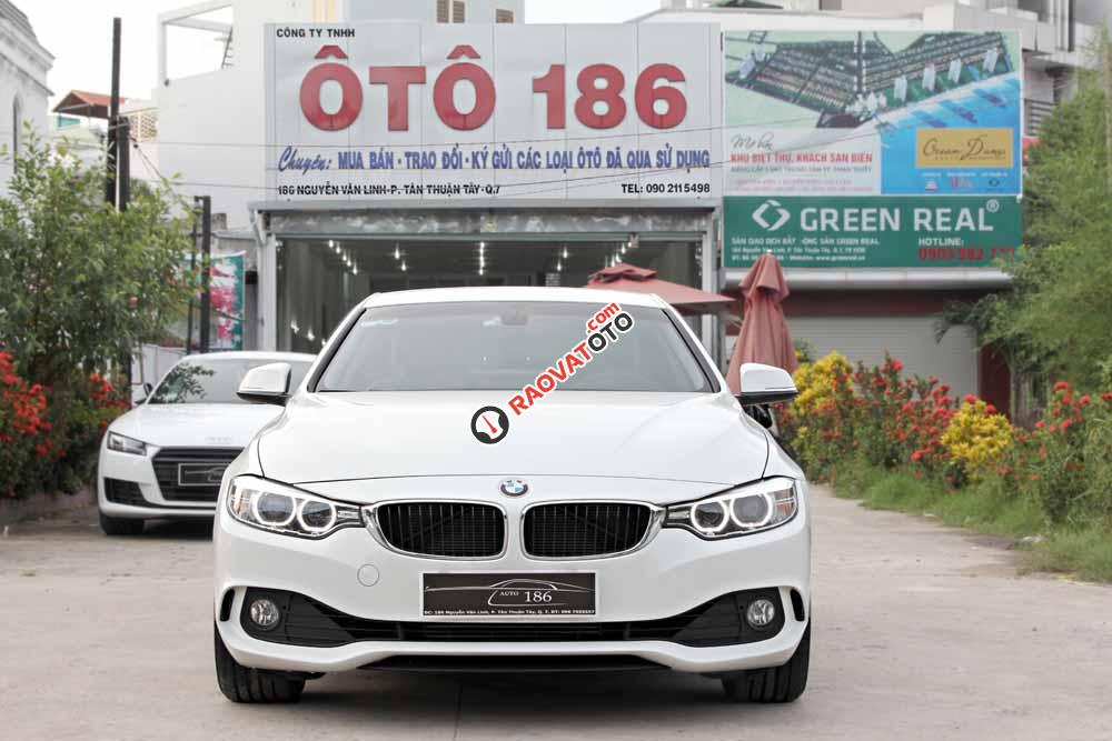 Cần bán xe BMW 4 Series 420i coupe sản xuất 2014, màu trắng, nhập khẩu nguyên chiếc-1