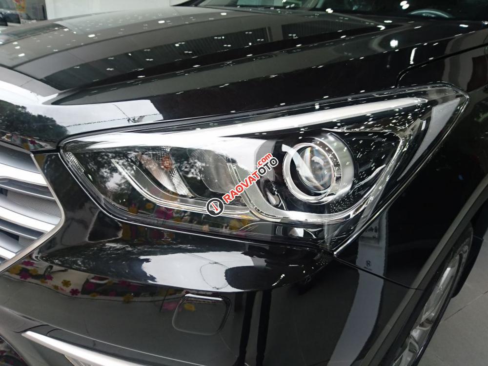 Hyundai Santa Fe máy xăng SX 2018 màu đen các phiên bản giao ngay, nhiều ưu đãi, khuyến mãi lớn-3