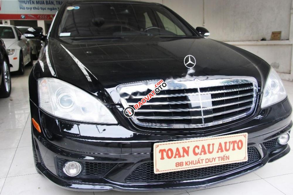 Cần bán lại xe Mercedes S63 AMG đời 2008, màu đen, nhập khẩu nguyên chiếc, số tự động-0