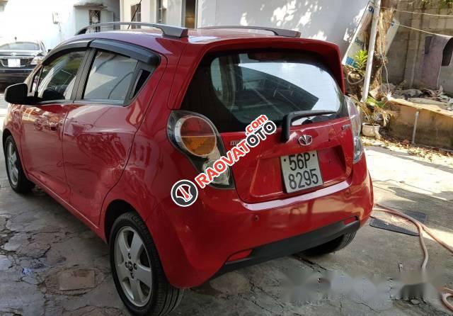 Bán Daewoo Matiz Groove đời 2010, màu đỏ, nhập khẩu, giá 240tr-4