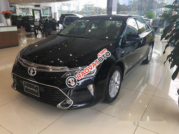 Bán ô tô Toyota Camry 2.0E đời 2017, màu đen-5