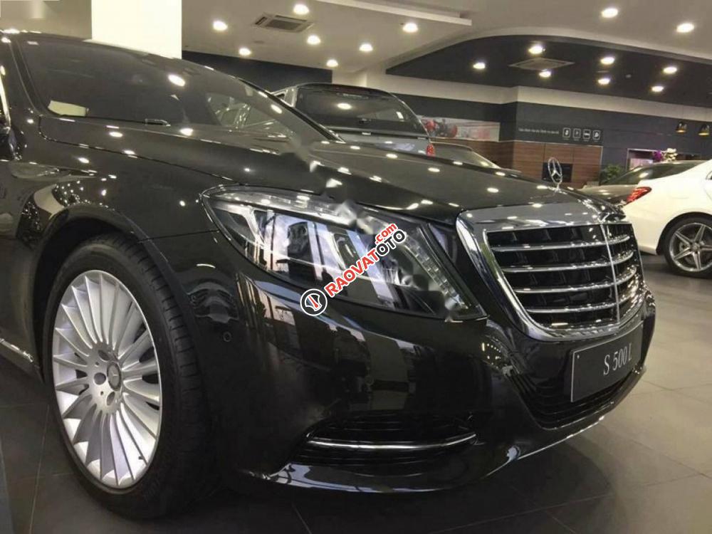 Bán Mercedes S500 đời 2017, màu đen-3