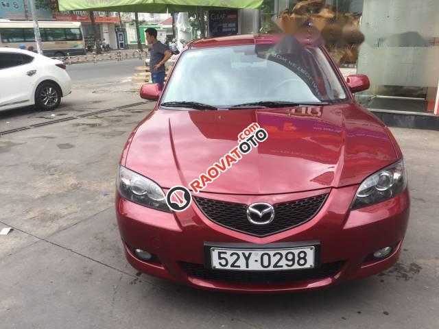 Bán Mazda 3 đời 2004, màu đỏ, giá 295tr-0