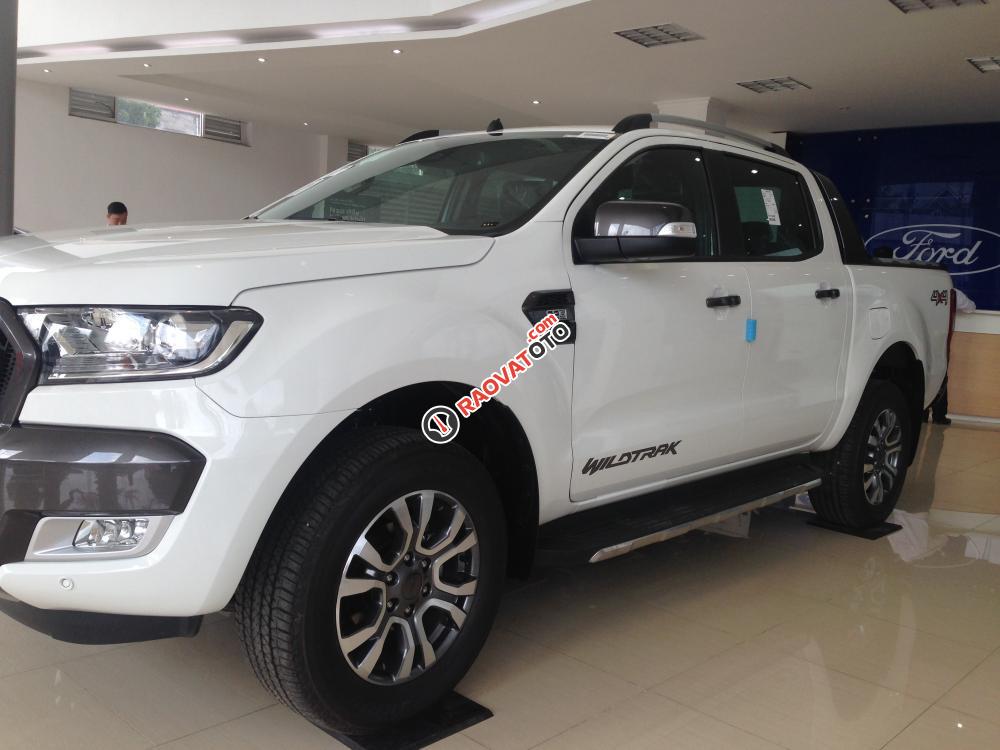 Bán xe Ford Ranger 3.2L Wildtrak 4x4 AT tại Vĩnh Phúc, màu trắng, nhập khẩu giá cạnh tranh-3