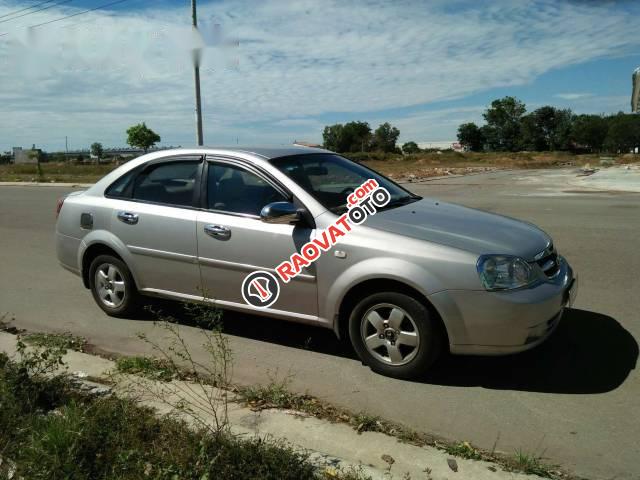 Bán Daewoo Lacetti đời 2009, màu bạc xe gia đình, giá tốt-2