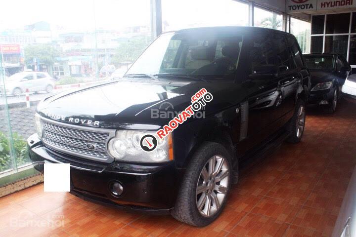 Bán LandRover Range Rover 4.4AT đời 2007, màu đen, nhập khẩu nguyên chiếc, chạy được 7 vạn km-0