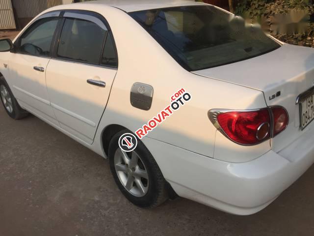 Bán xe Toyota Corolla altis đời 2002, màu trắng xe gia đình-4