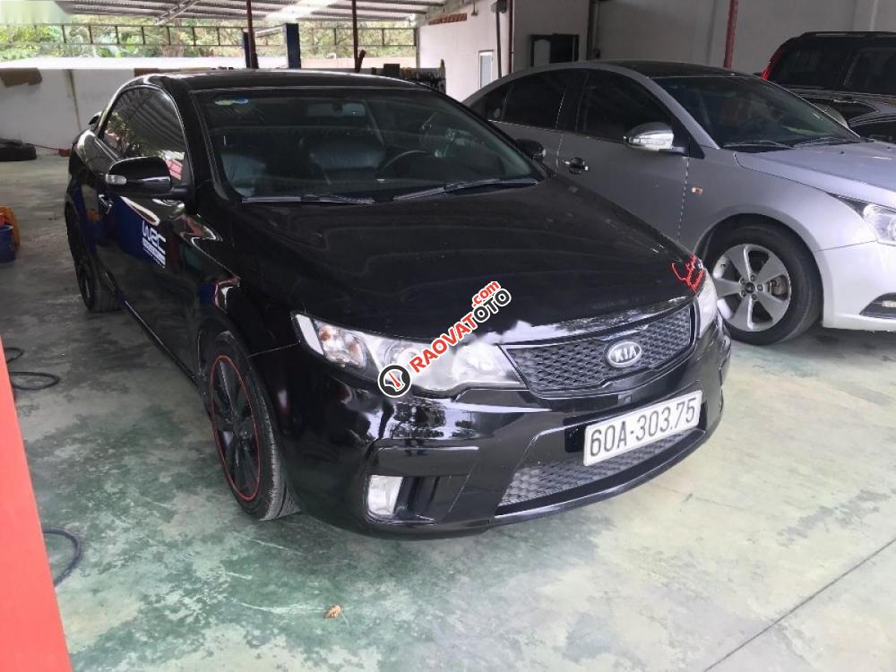 Bán Kia Cerato Koup 1.6 AT đời 2009, màu đen, nhập khẩu, 420tr-4