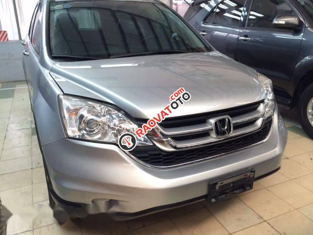 Bán Honda CR V 2012, màu bạc số tự động, giá tốt-0