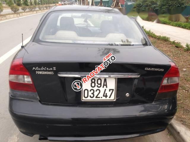 Bán xe Daewoo Nubira II đời 2003, màu đen, 85tr-3