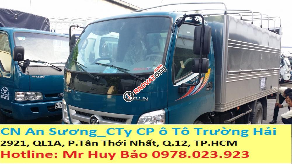 Bán xe tải Thaco Ollin 345 tải 2.4 tấn, Ollin 2 tấn 4, Ollin 345 tải trọng 2400kg-2