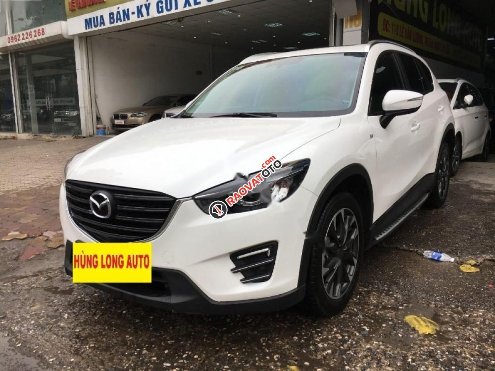 Cần bán Mazda CX 5 2.5 AT đời 2017, màu trắng, giá tốt-1