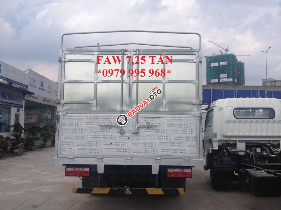 Bán xe tải Faw 7.25 tấn, thùng mui bạt, dài 6.3m, động cơ YC4E140 mạnh mẽ, L/H 0979 995 968-5