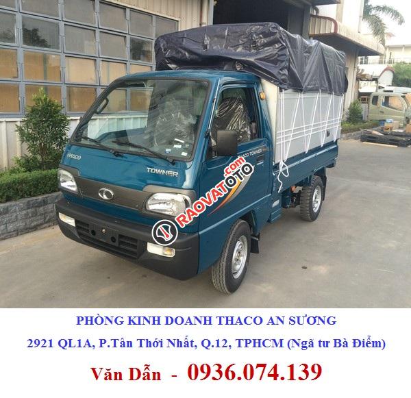 Bán xe tải nhỏ Thaco 900kg máy Suzuki giá tốt tại TPHCM - Hỗ trợ ra số và trả góp lãi suất thấp, liên hệ: 0936074139-3