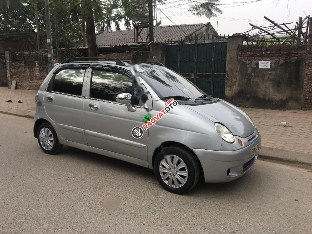 Bán xe Daewoo Matiz SE đời 2004, màu bạc, giá chỉ 65 triệu-0