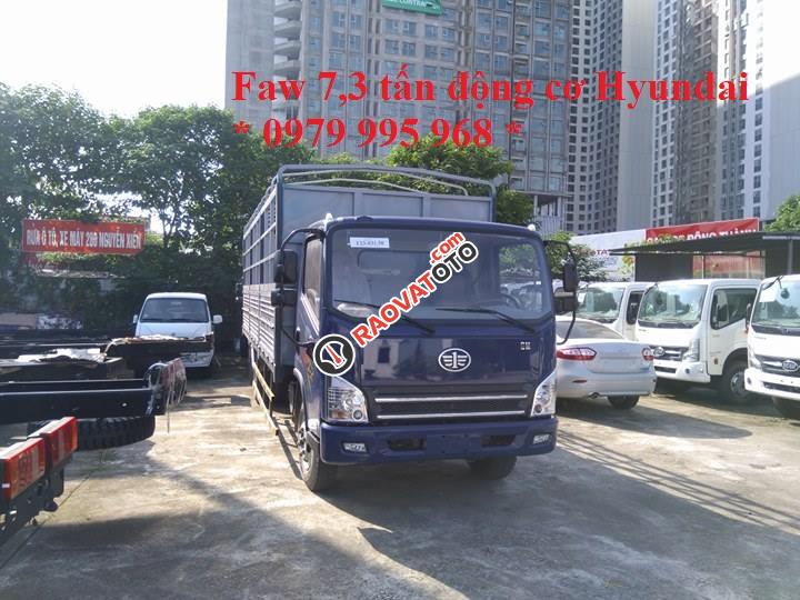 Bán xe tải Faw động cơ Hyundai 7.3 tấn thùng mui bạt. Liên hệ 0979 995 968-1