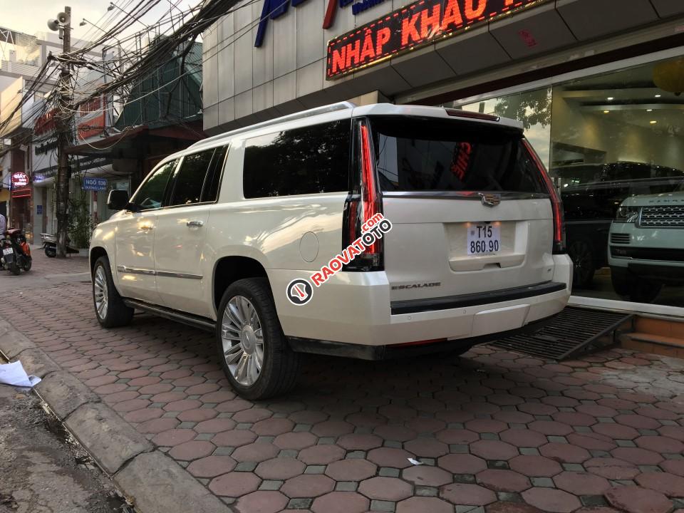 Cadillac Escalade ESV Premium 2016, màu trắng, xe nhập Mỹ, giá tốt nhất, giao ngay - LH: 0974.29.99.22-4