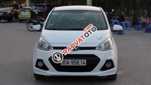 Cần bán gấp Hyundai Grand i10 1.0 MT năm 2015, màu trắng-2