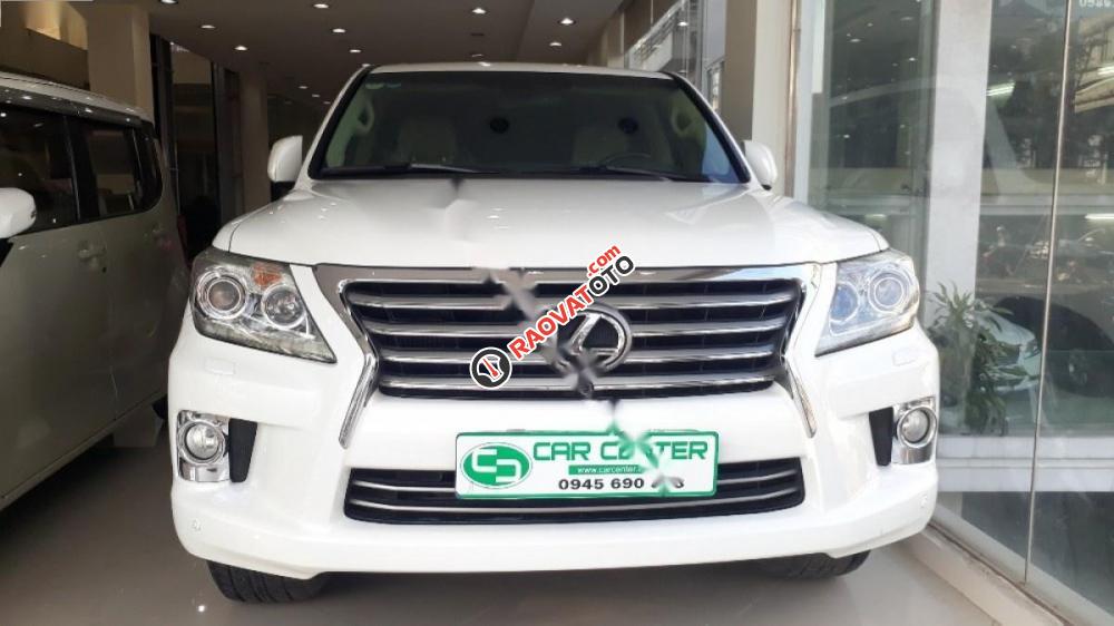 Bán Lexus LX 570 đời 2012, màu trắng, nhập khẩu-0