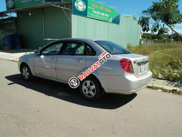 Bán Daewoo Lacetti đời 2009, màu bạc xe gia đình, giá tốt-0