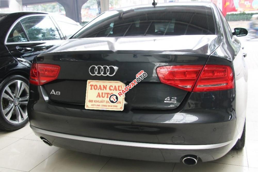 Bán Audi A8 4.2 Quattro sản xuất 2010, màu đen, nhập khẩu nguyên chiếc-2