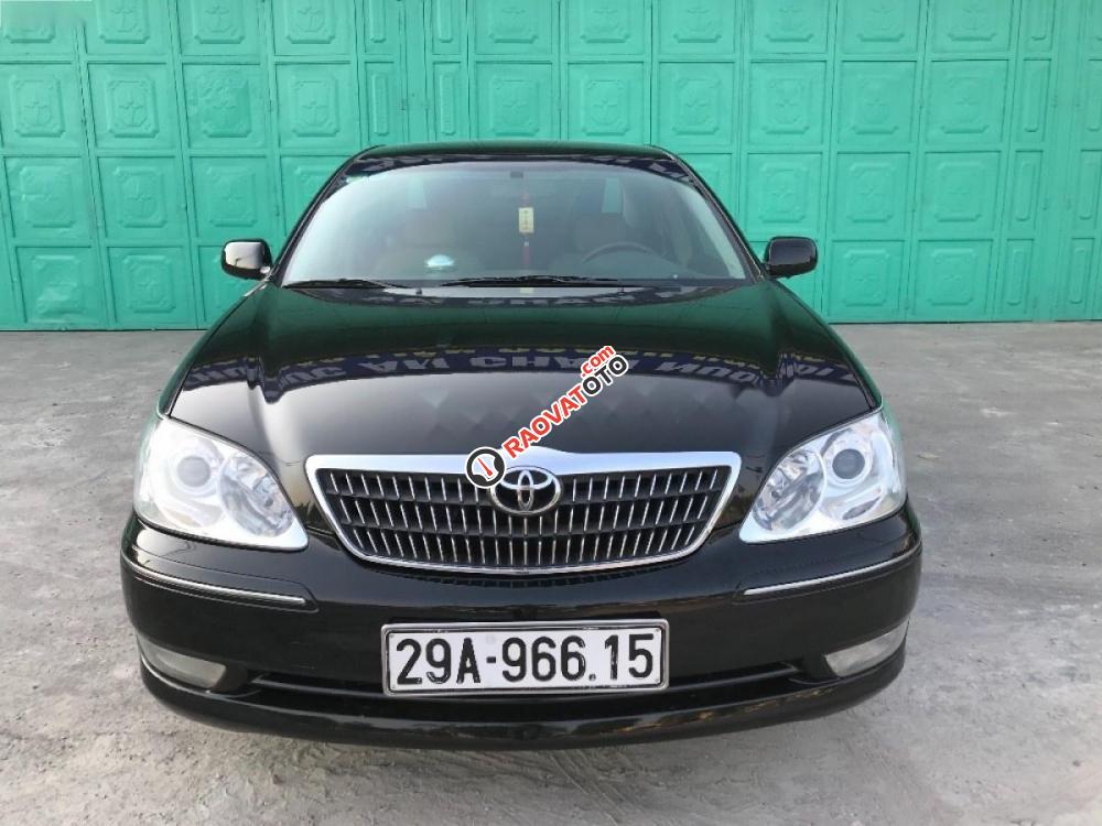 Bán ô tô Toyota Camry 2.4G đời 2005, màu đen-1