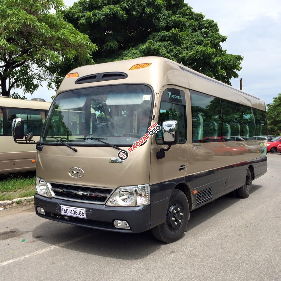 Bán xe County Limousine, thân dài 29 chỗ Tracomeco nhập khẩu-0