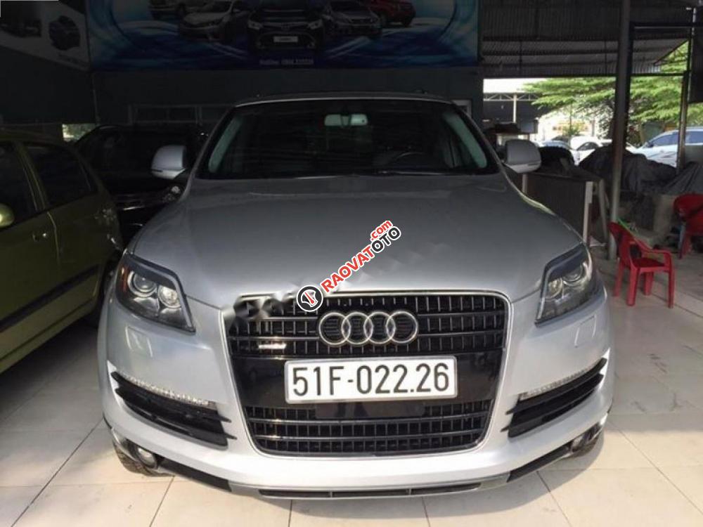 Bán ô tô Audi Q7 4.2AT đời 2007, màu bạc, nhập khẩu nguyên chiếc-1