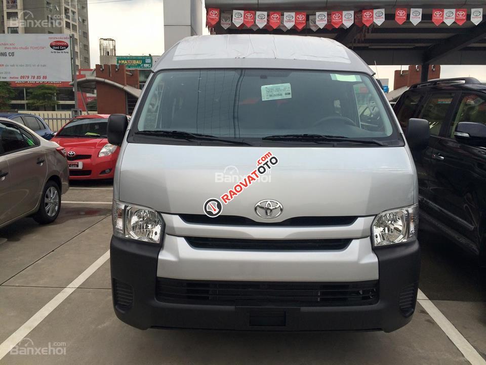 Toyota Hiace 2017 - Máy xăng, máy dầu, hỗ trợ mua xe trả góp - Toyota Mỹ Đình/ Hotline: 0973.306.136-15