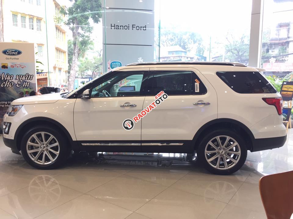 Ford Explorer Limited 2.3L Ecoboost 6AT 4WD 2017 đủ màu giao ngay, hỗ trợ trả góp NH 80%-3