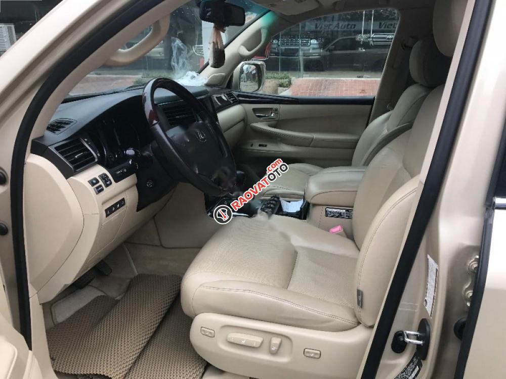 Cần bán xe Lexus LX 570 năm 2009, màu vàng, nhập khẩu nguyên chiếc-5