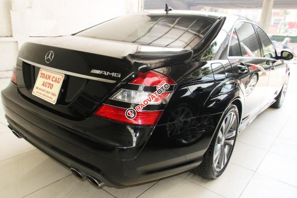 Cần bán lại xe Mercedes S63 AMG đời 2008, màu đen, nhập khẩu nguyên chiếc, số tự động-4