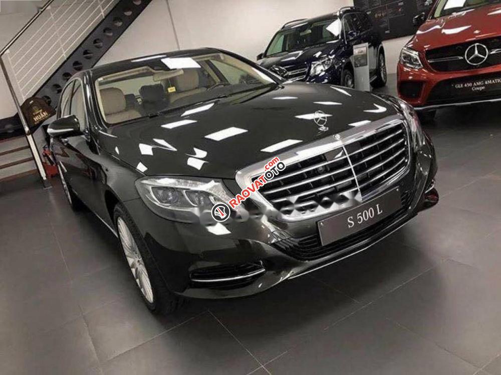 Bán Mercedes S500 đời 2017, màu đen-1