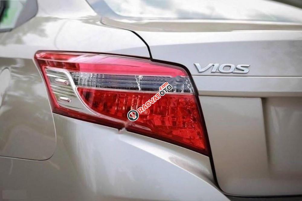 Bán xe Toyota Vios 1.5E CVT đời 2017, màu vàng, 510tr-2