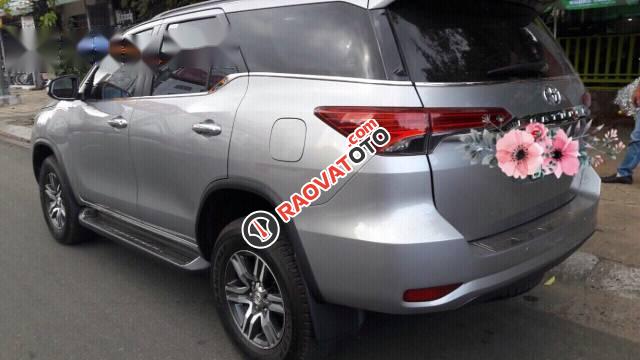 Bán xe Toyota Fortuner G 2.4MT đời 2017, màu bạc số sàn-1